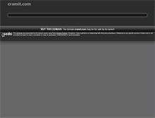 Tablet Screenshot of cramit.com